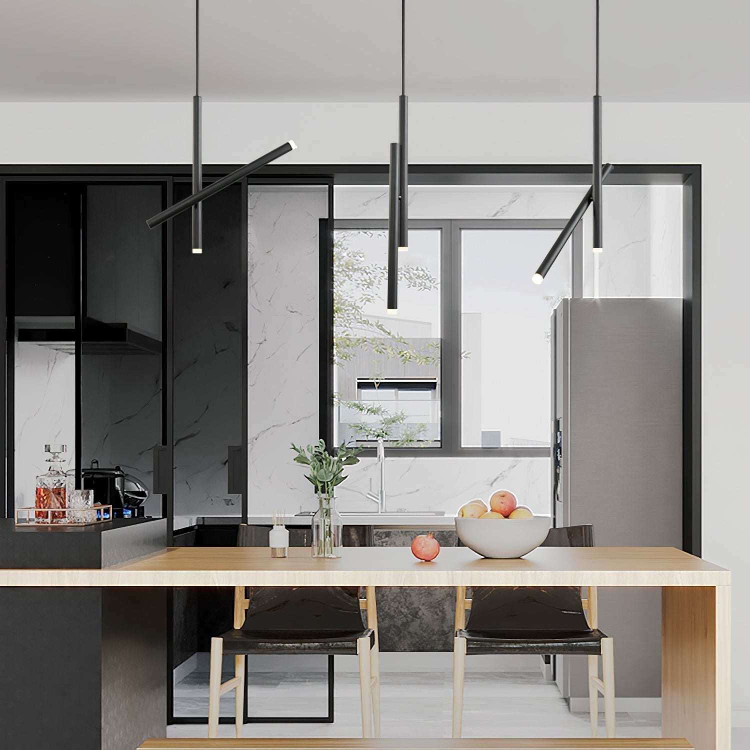 Imogen Minimalist Linear Pendant Light