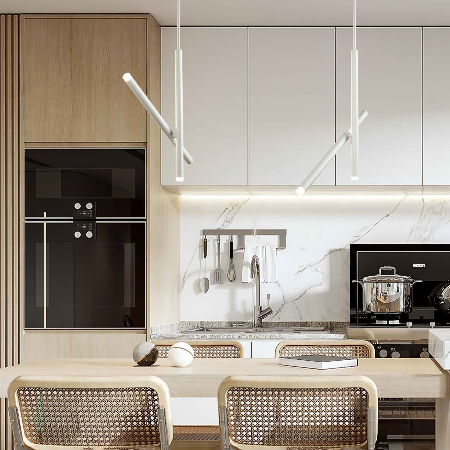 Imogen Minimalist Linear Pendant Light