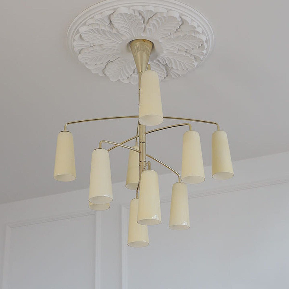 Spiral Tiered Chandelier