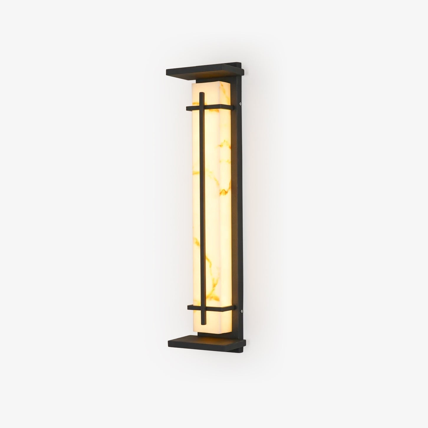 Marcell Alabaster Square Wall Light