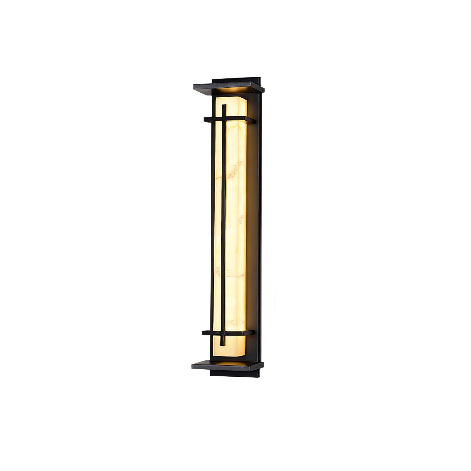 Marcell Alabaster Square Wall Light