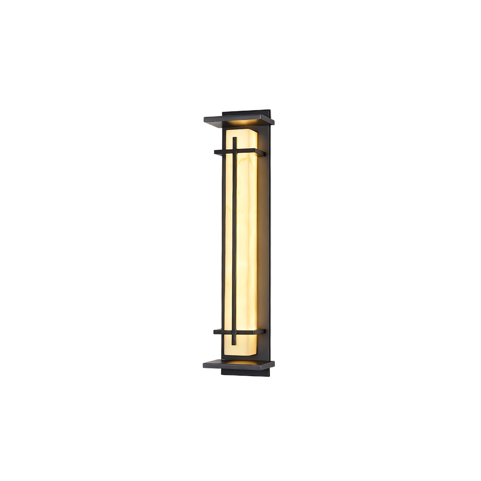 Marcell Alabaster Square Wall Light