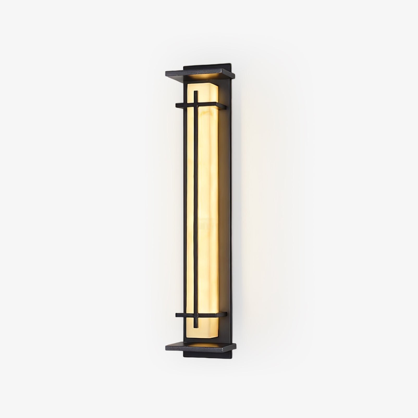 Marcell Alabaster Square Wall Light
