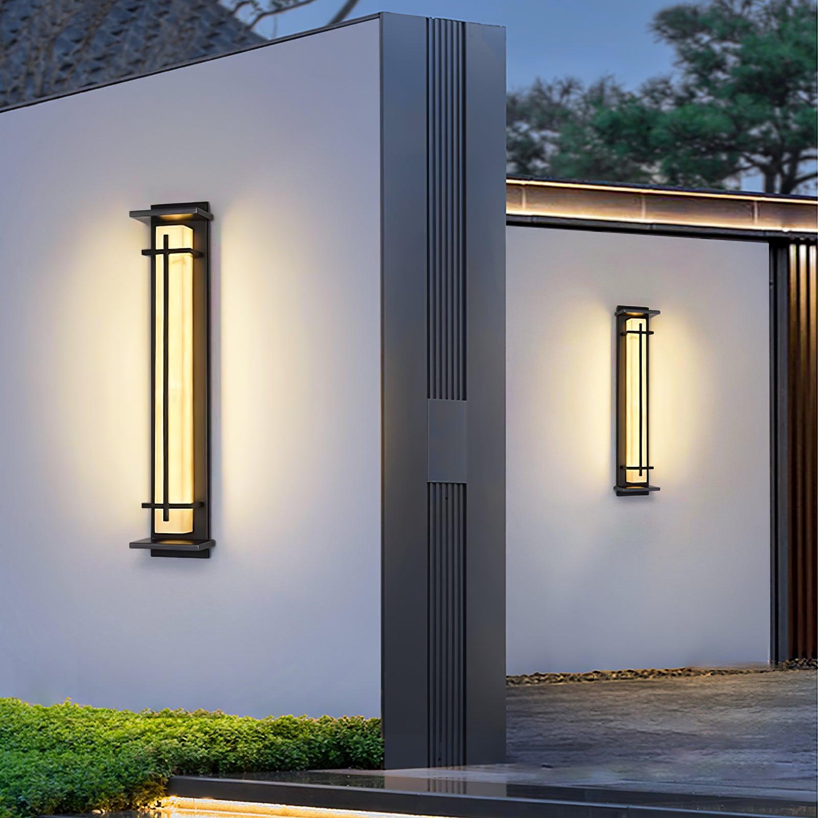 Marcell Alabaster Square Wall Light