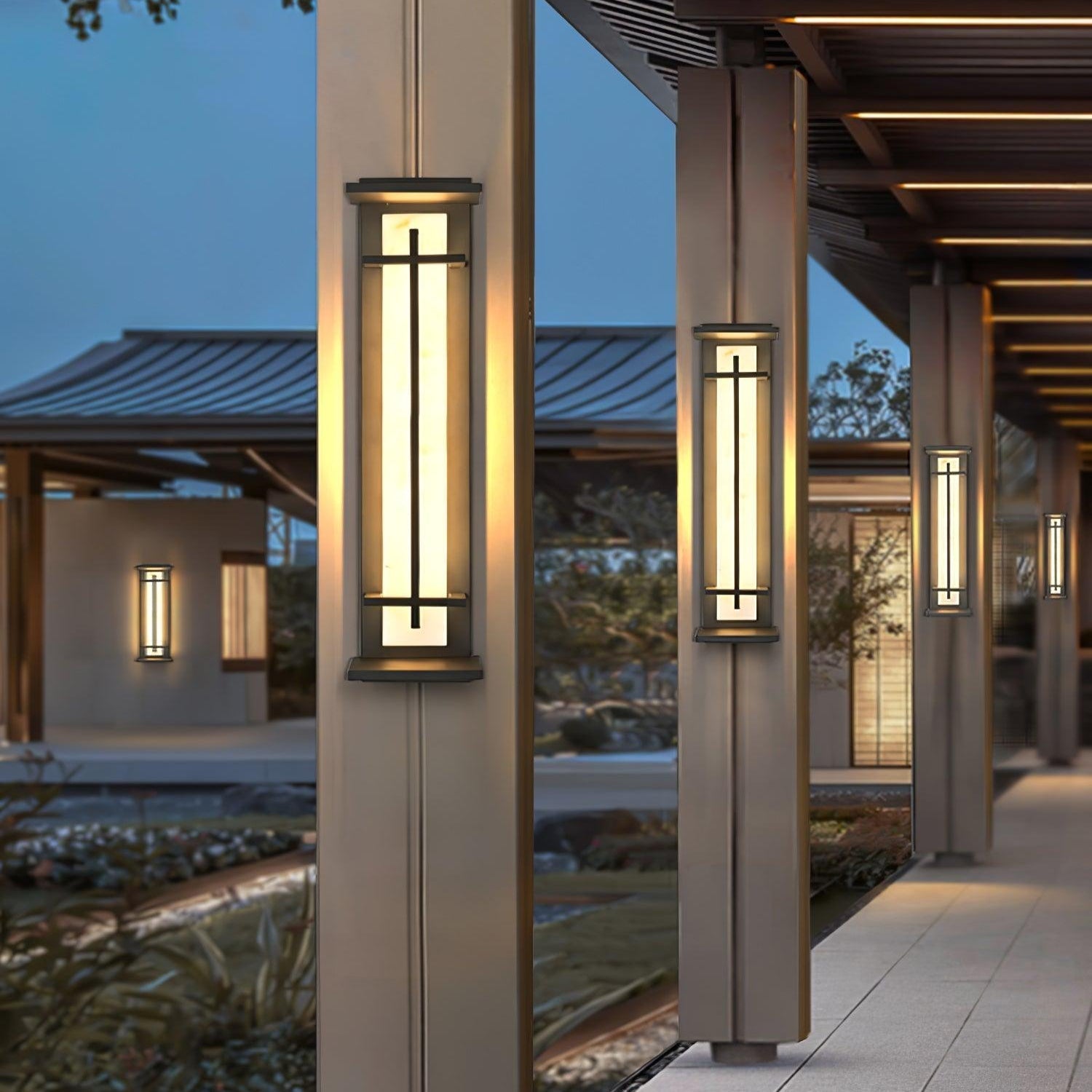Ray Glass Wall Light