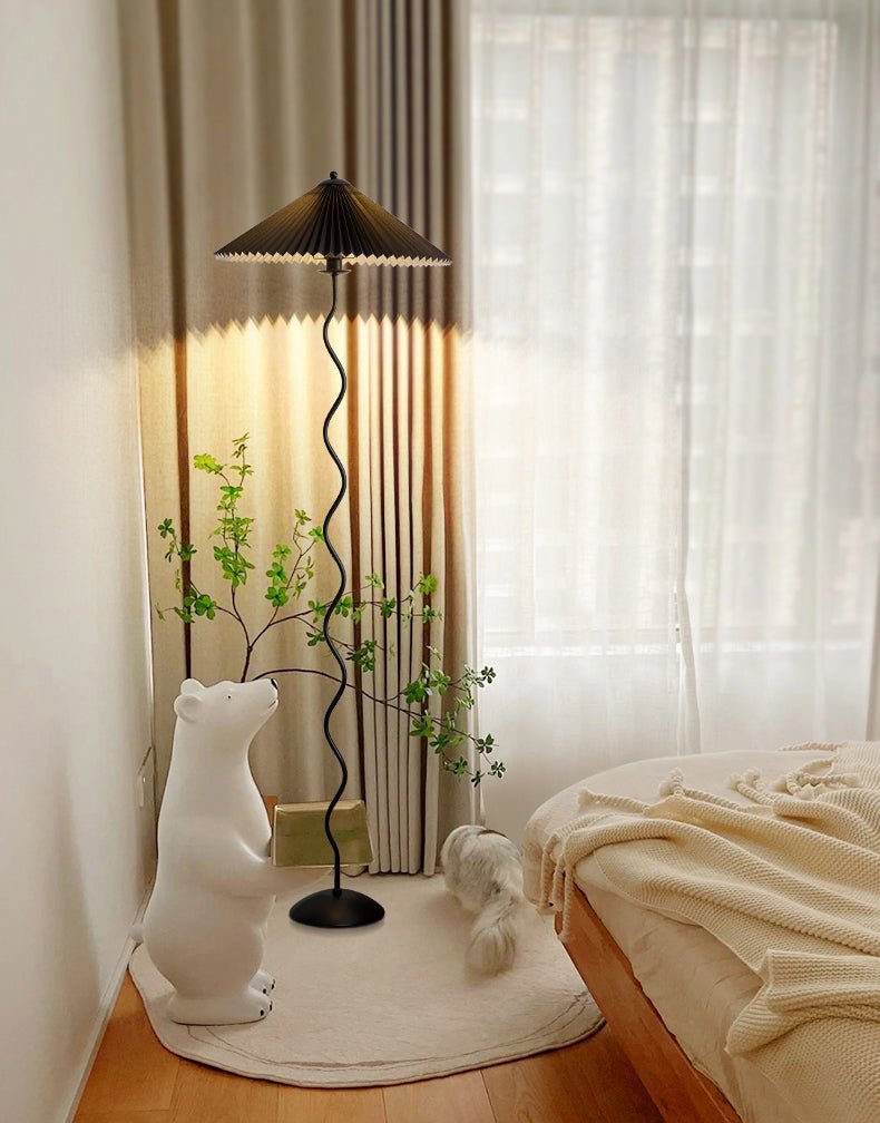 Lioraven Fabric Minimalist Floor Lamp