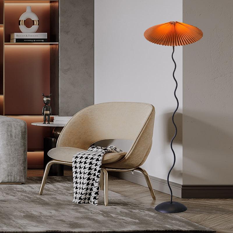 Lioraven Fabric Minimalist Floor Lamp
