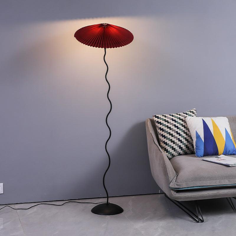 Lioraven Fabric Minimalist Floor Lamp