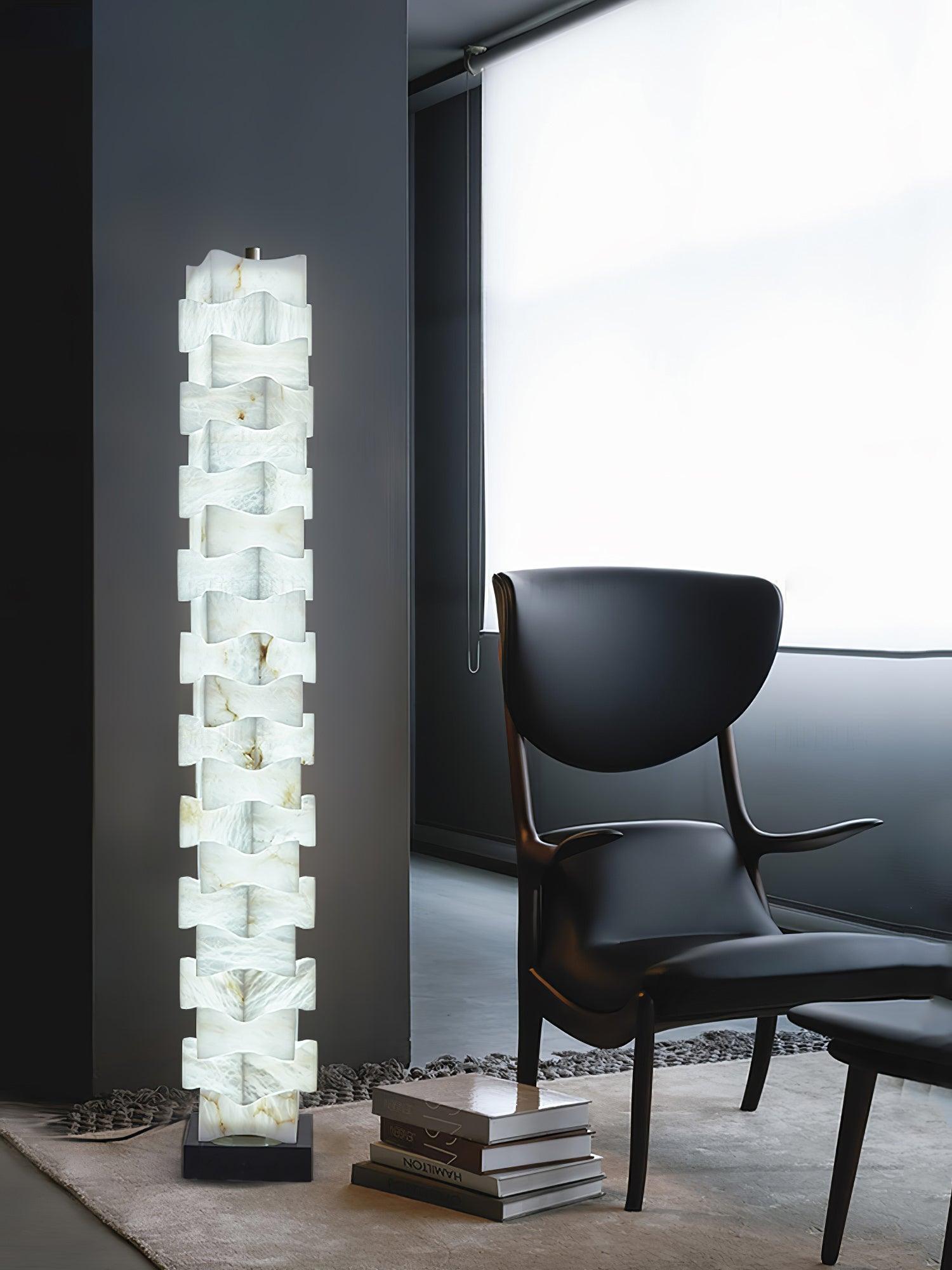 Sostix Alabaster Floor Lamp