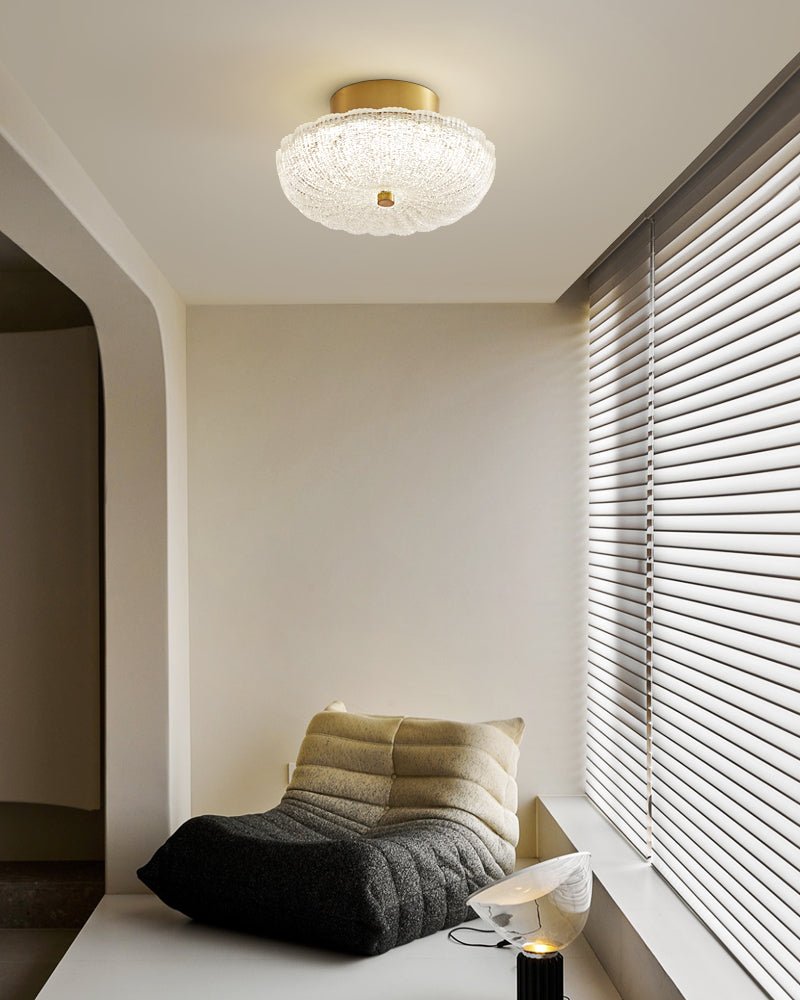 Evraeel Modern Minimalist Starlit Glass Ceiling Light