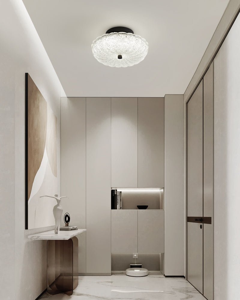 Evraeel Modern Minimalist Starlit Glass Ceiling Light
