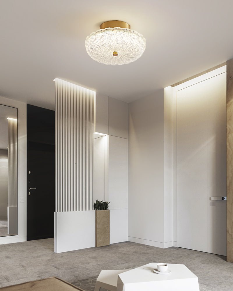 Evraeel Modern Minimalist Starlit Glass Ceiling Light