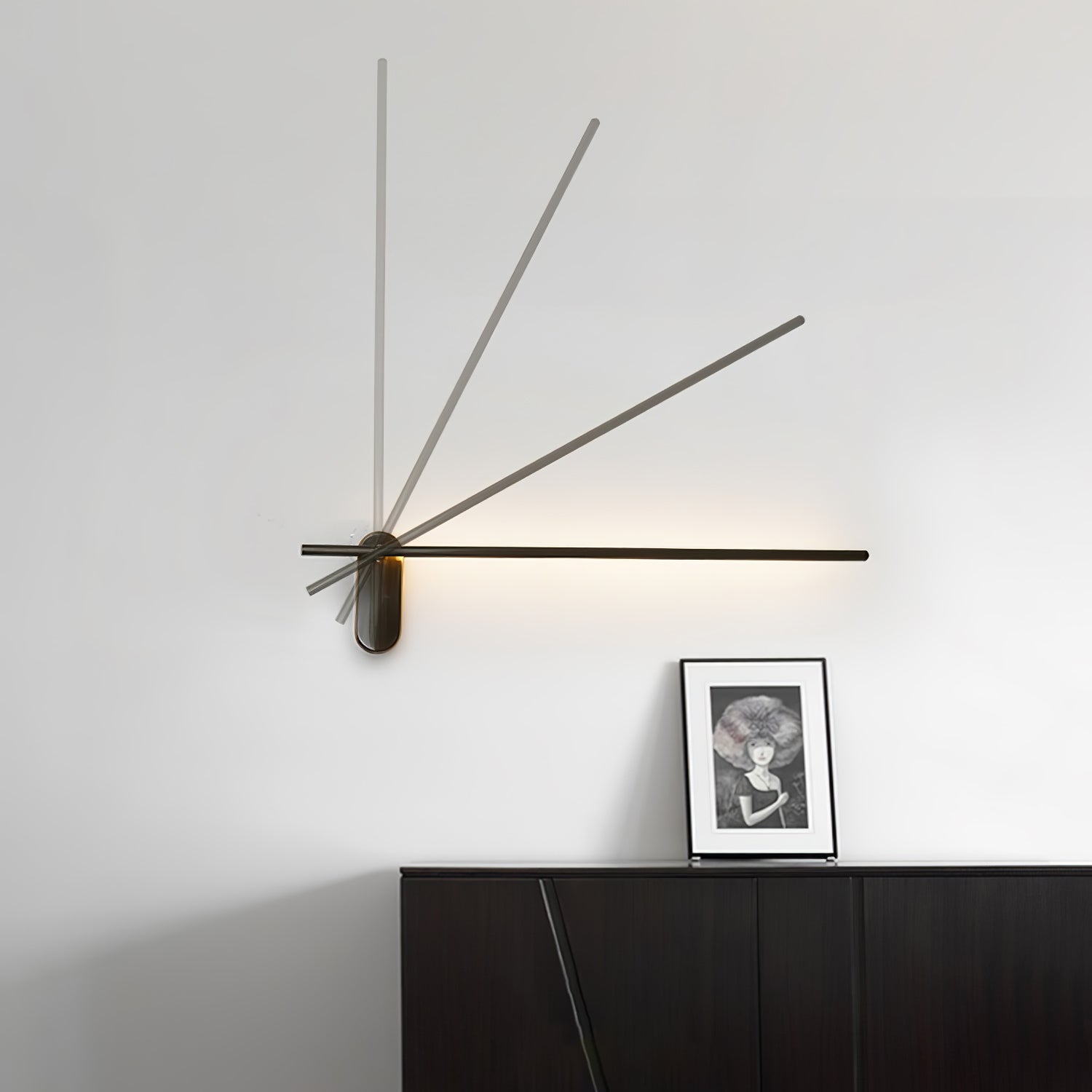 Marissa Stick Shaped Brass Sconce Wall lamp