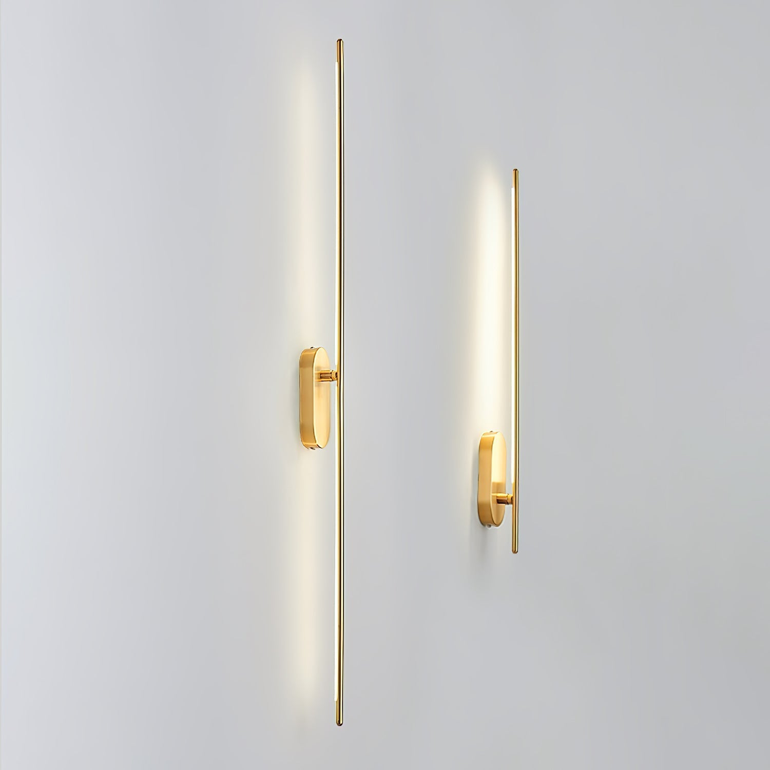 Marissa Stick Shaped Brass Sconce Wall lamp