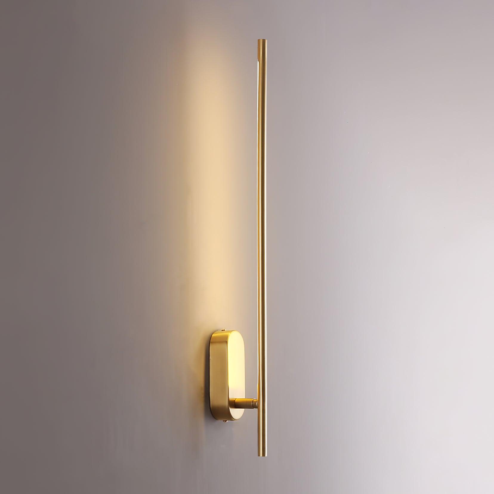 Marissa Stick Shaped Brass Sconce Wall lamp