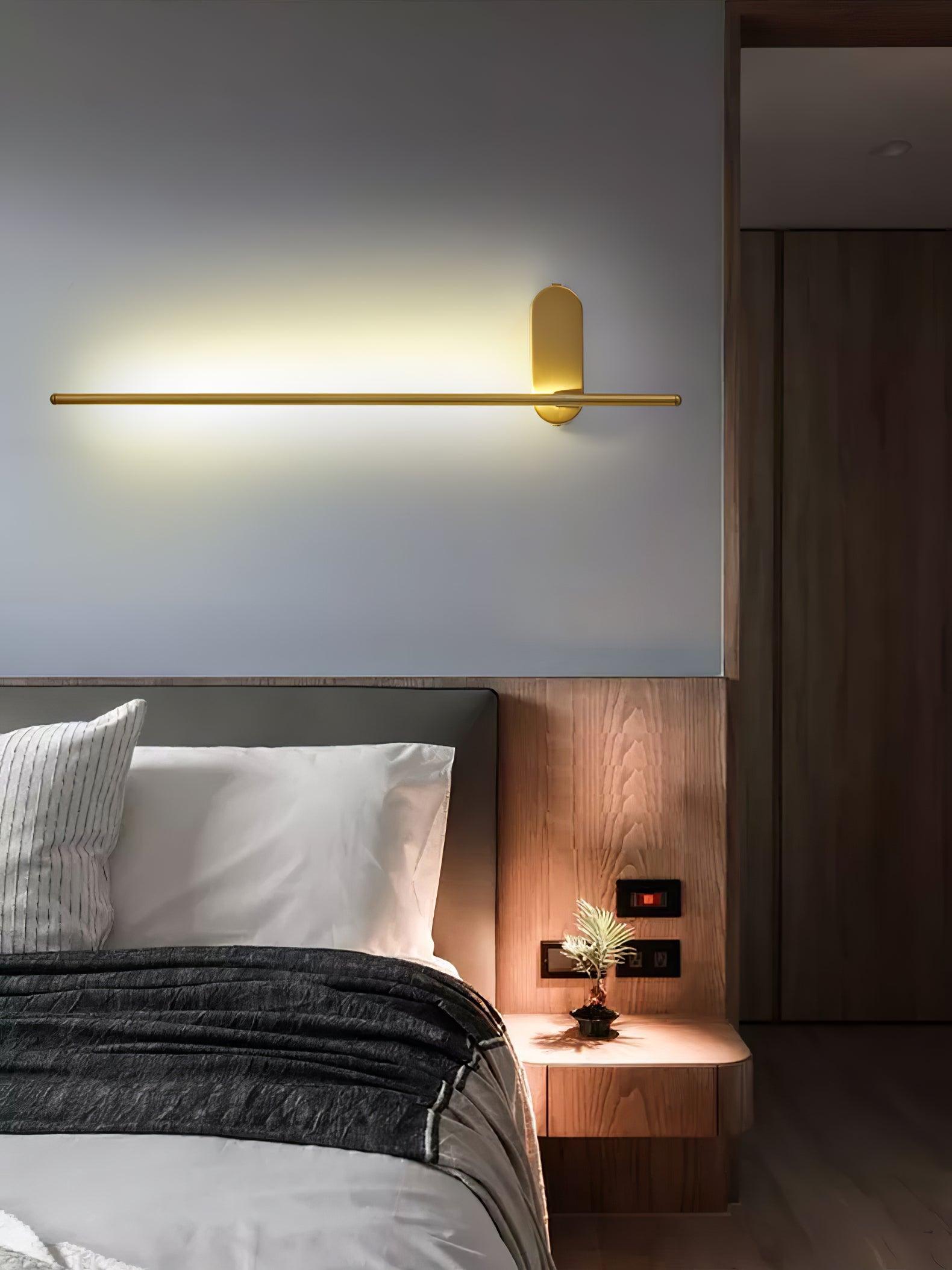 Marissa Stick Shaped Brass Sconce Wall lamp