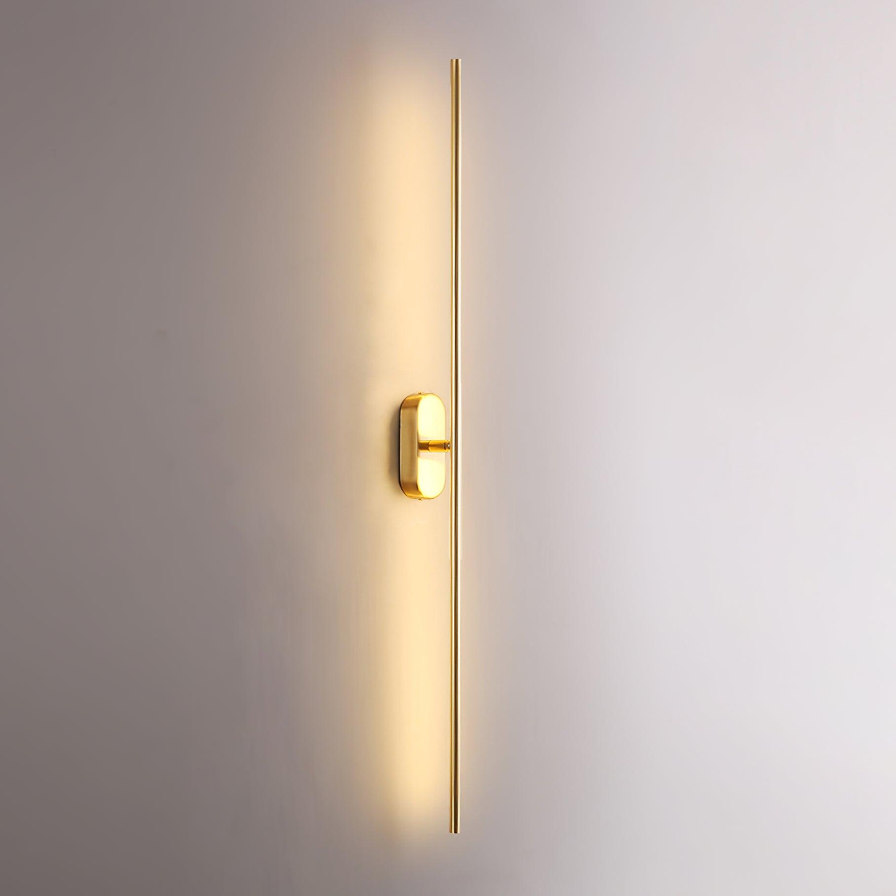 Marissa Stick Shaped Brass Sconce Wall lamp