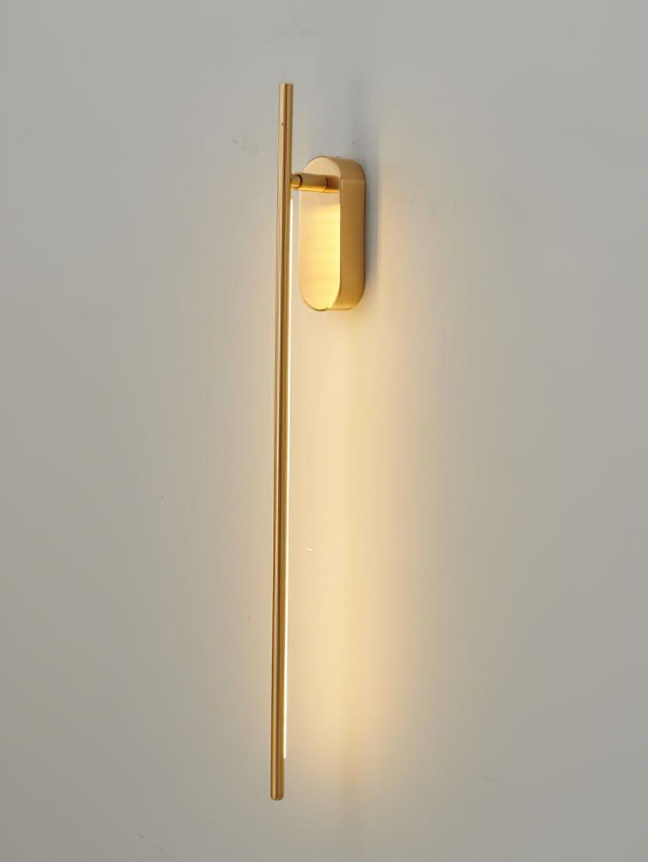 Marissa Stick Shaped Brass Sconce Wall lamp