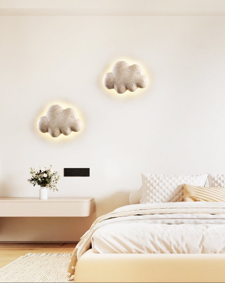 Maralelle Vale Stone Cloud Wall Light