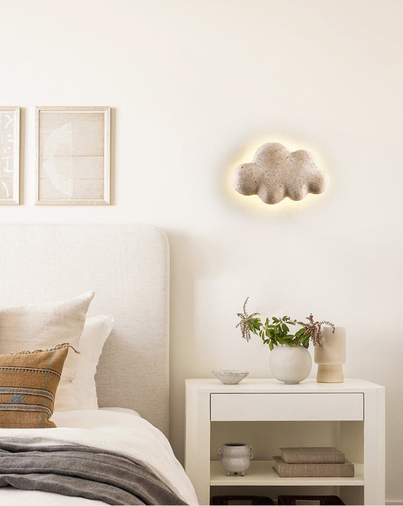 Maralelle Vale Stone Cloud Wall Light