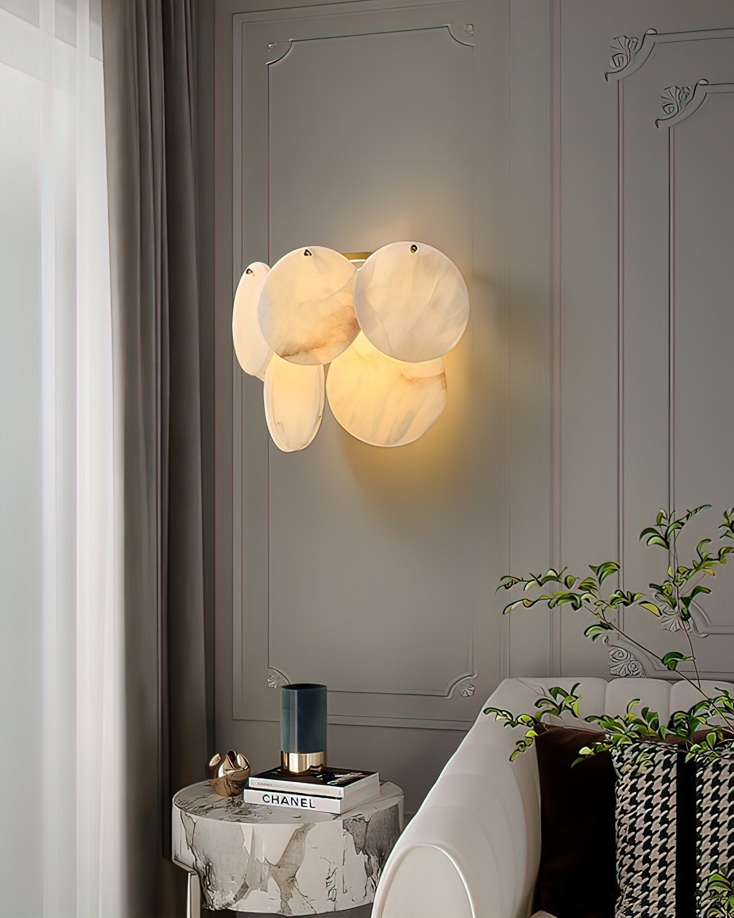 Avenlith Lumina Alabaster Wall Sconce