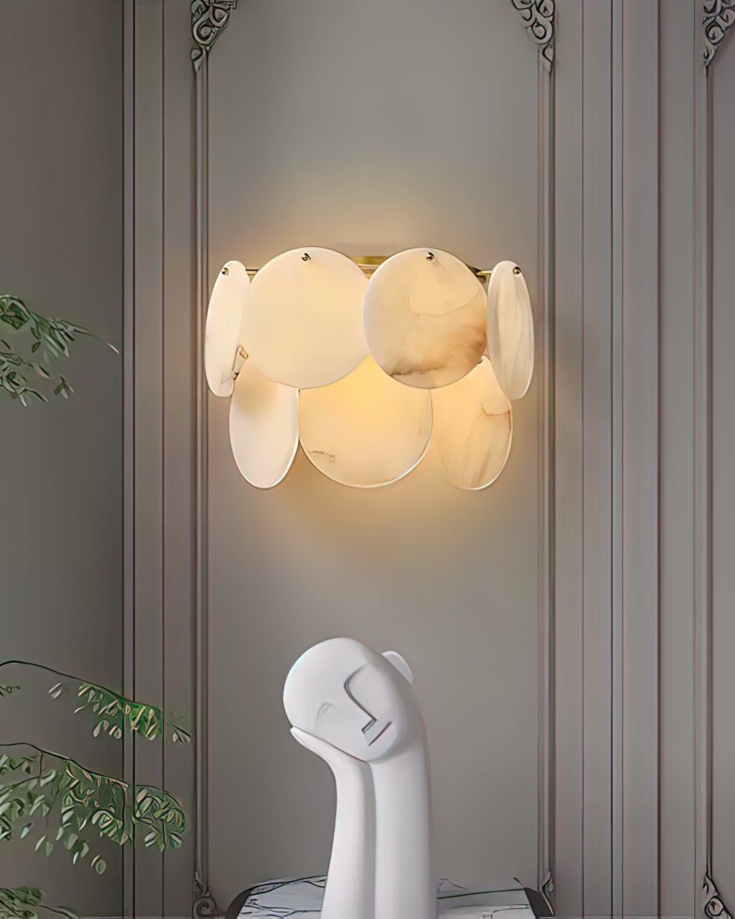 Avenlith Lumina Alabaster Wall Sconce