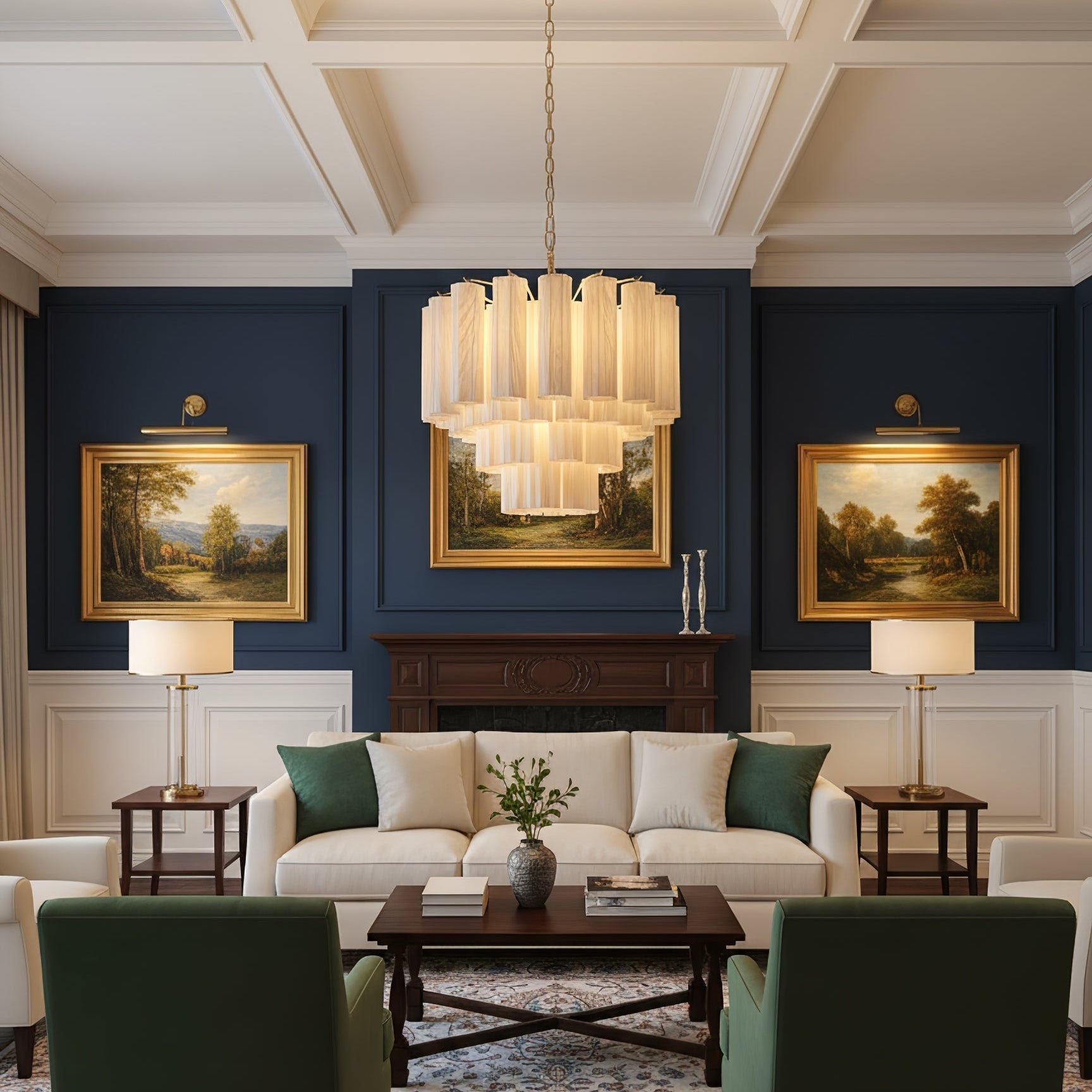Stratum Ripple Chandelier