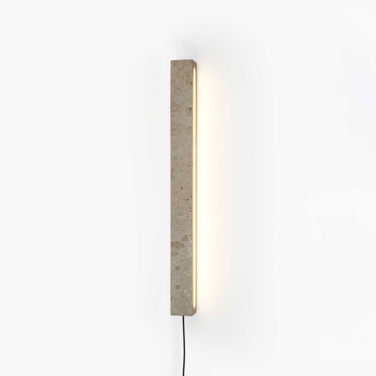 Parker Minimalist Travertine Wall Light
