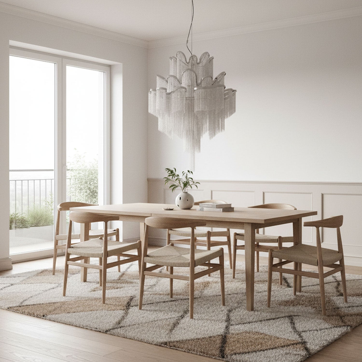 Noririne Stream Chain Chandelier