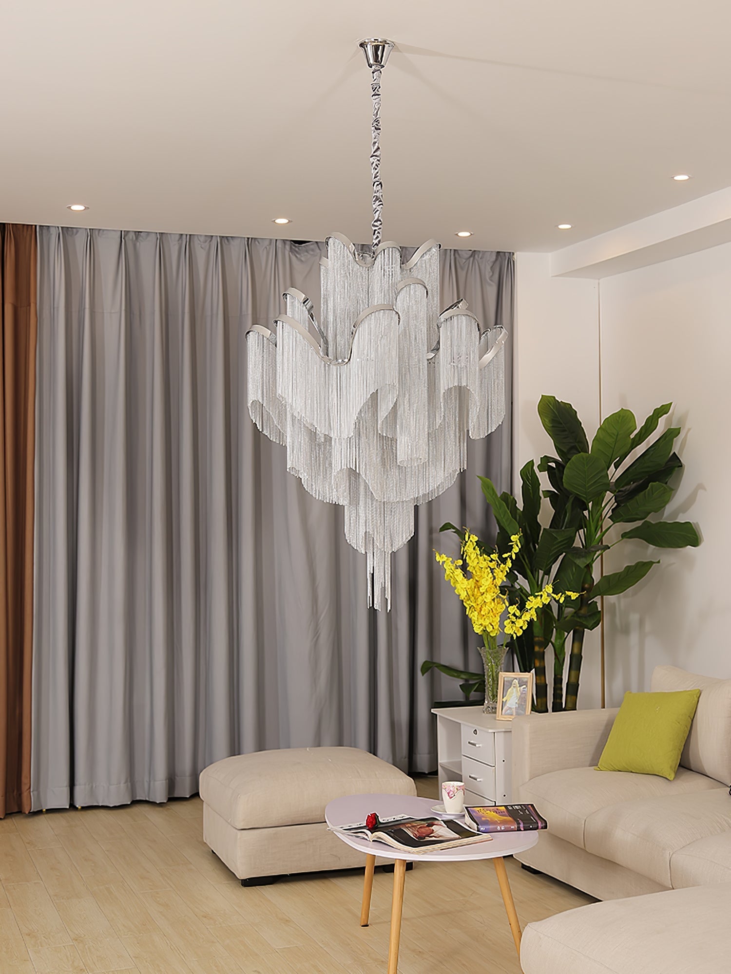 Noririne Stream Chain Chandelier