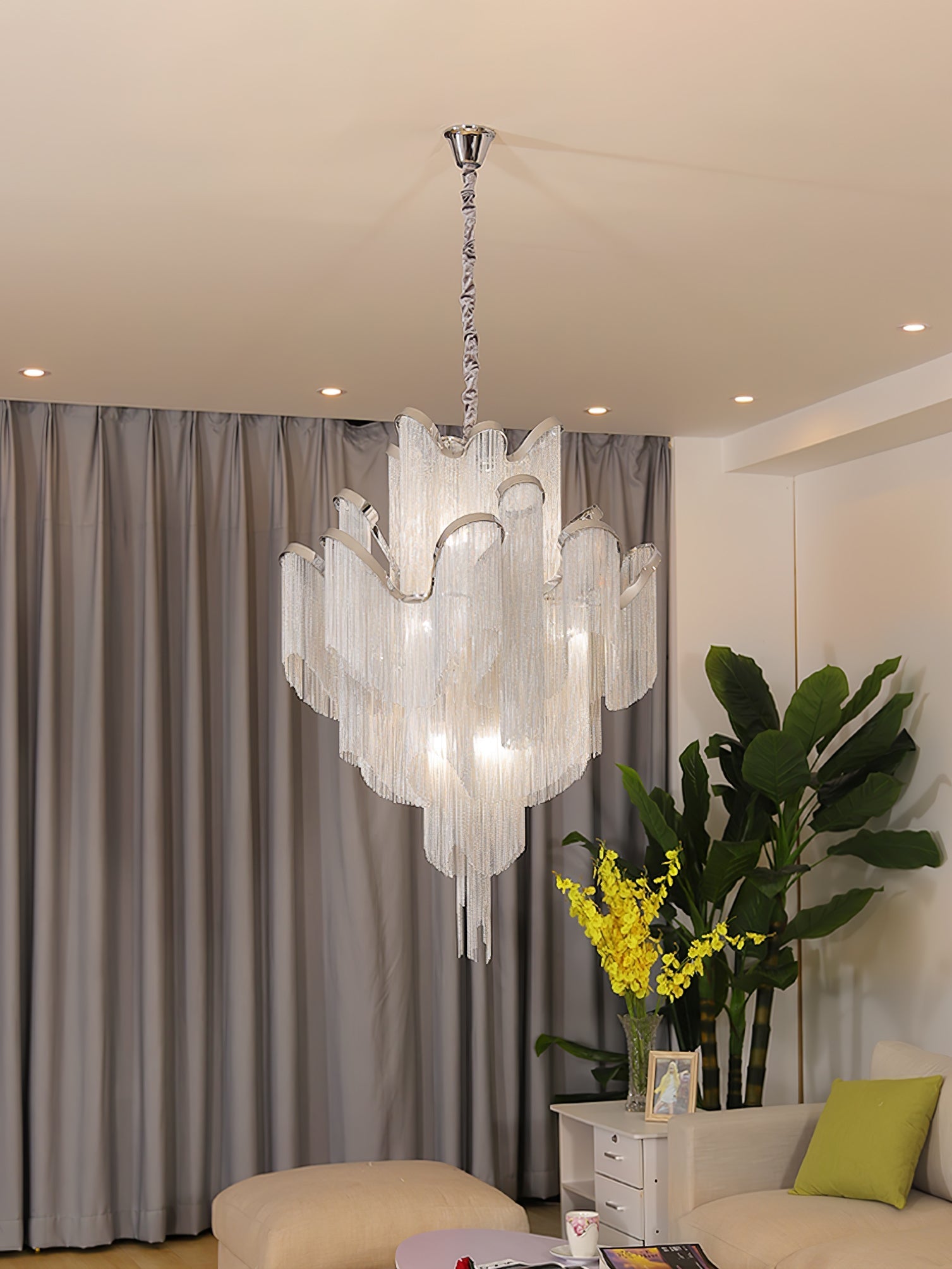 Noririne Stream Chain Chandelier