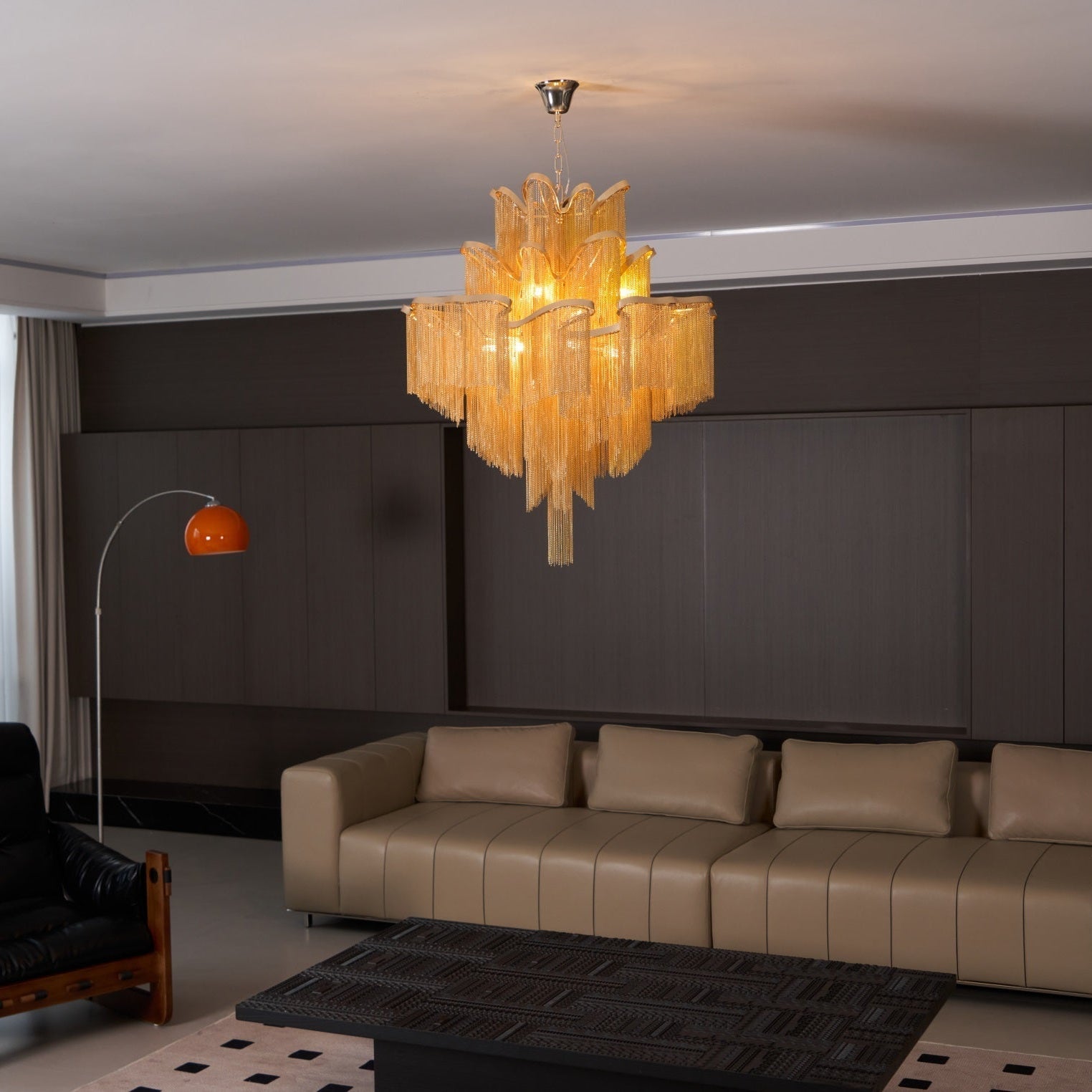Noririne Stream Chain Chandelier