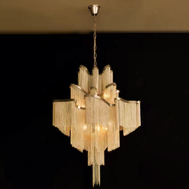 Noririne Stream Chain Chandelier