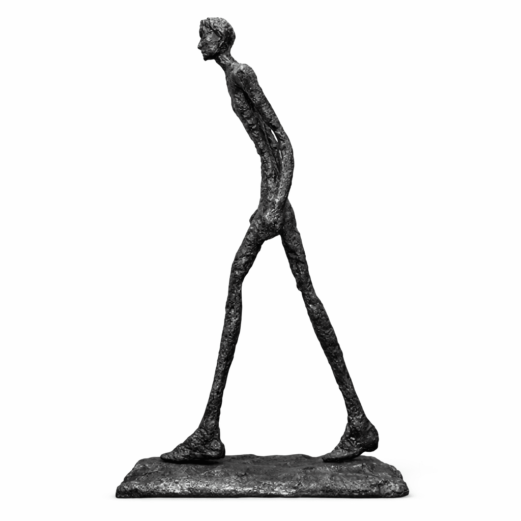 Avenerena Striding Figure Sculpture
