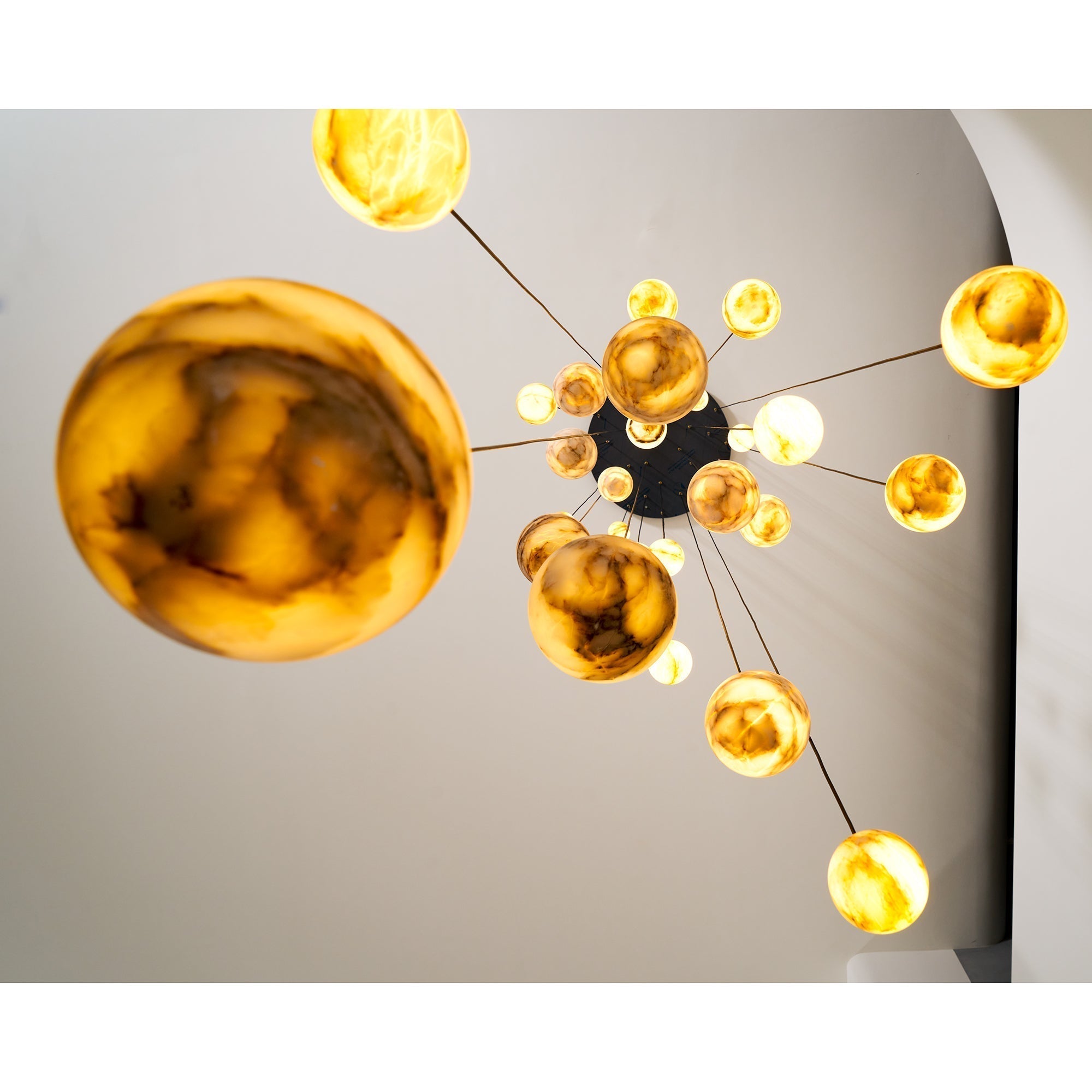 Nivinian Alabaster Chandelier