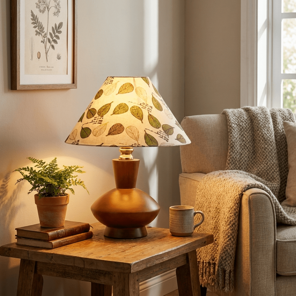 Sylvie Forest Leaf Table Lamp
