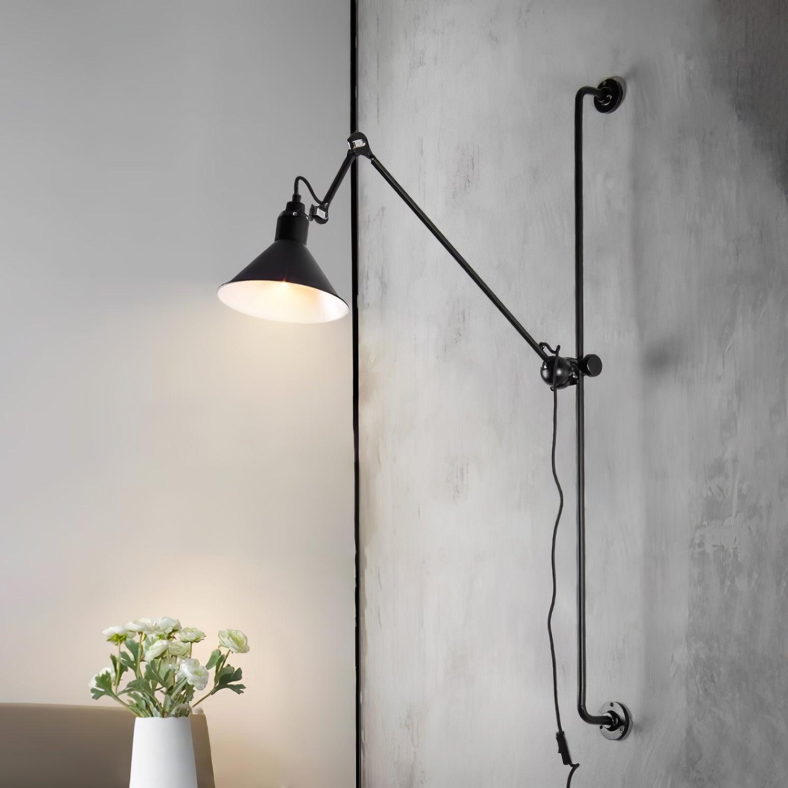 Dral Support Frame Rocker Wall Lamp