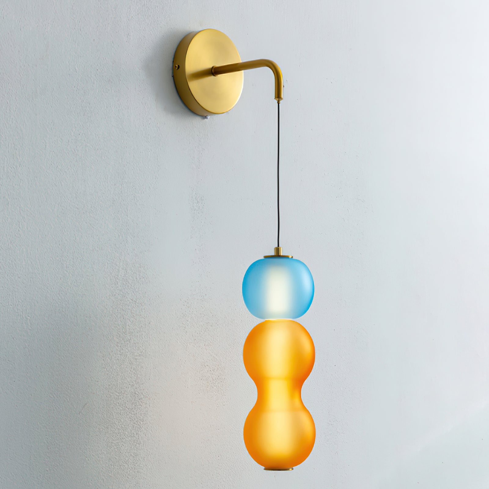 Eurtalia Modern Minimalist Glass Wall Lamp