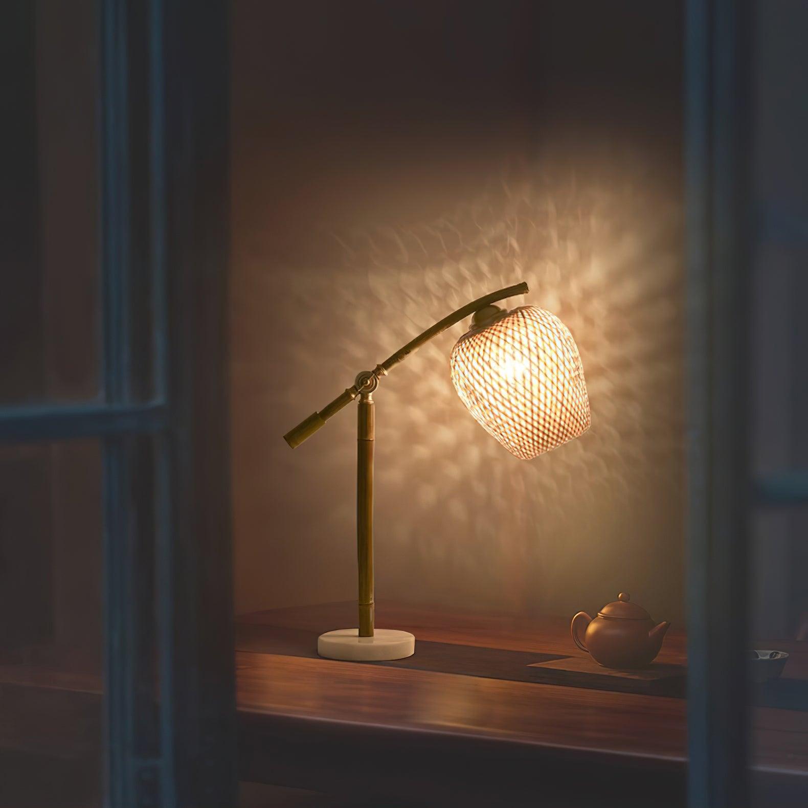 Zanell Bamboo Zen Table Lamp