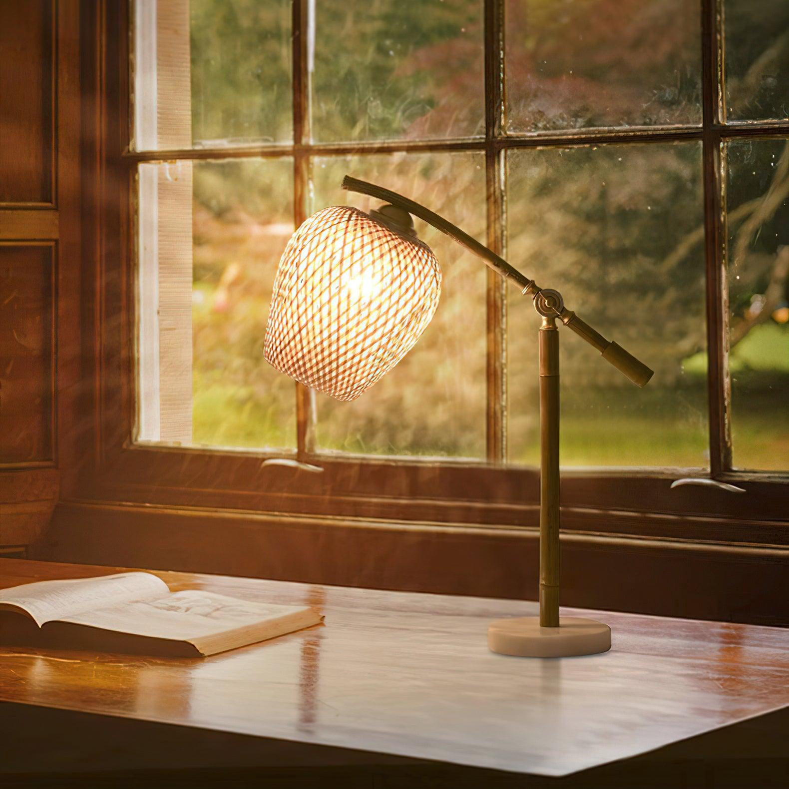 Zanell Bamboo Zen Table Lamp