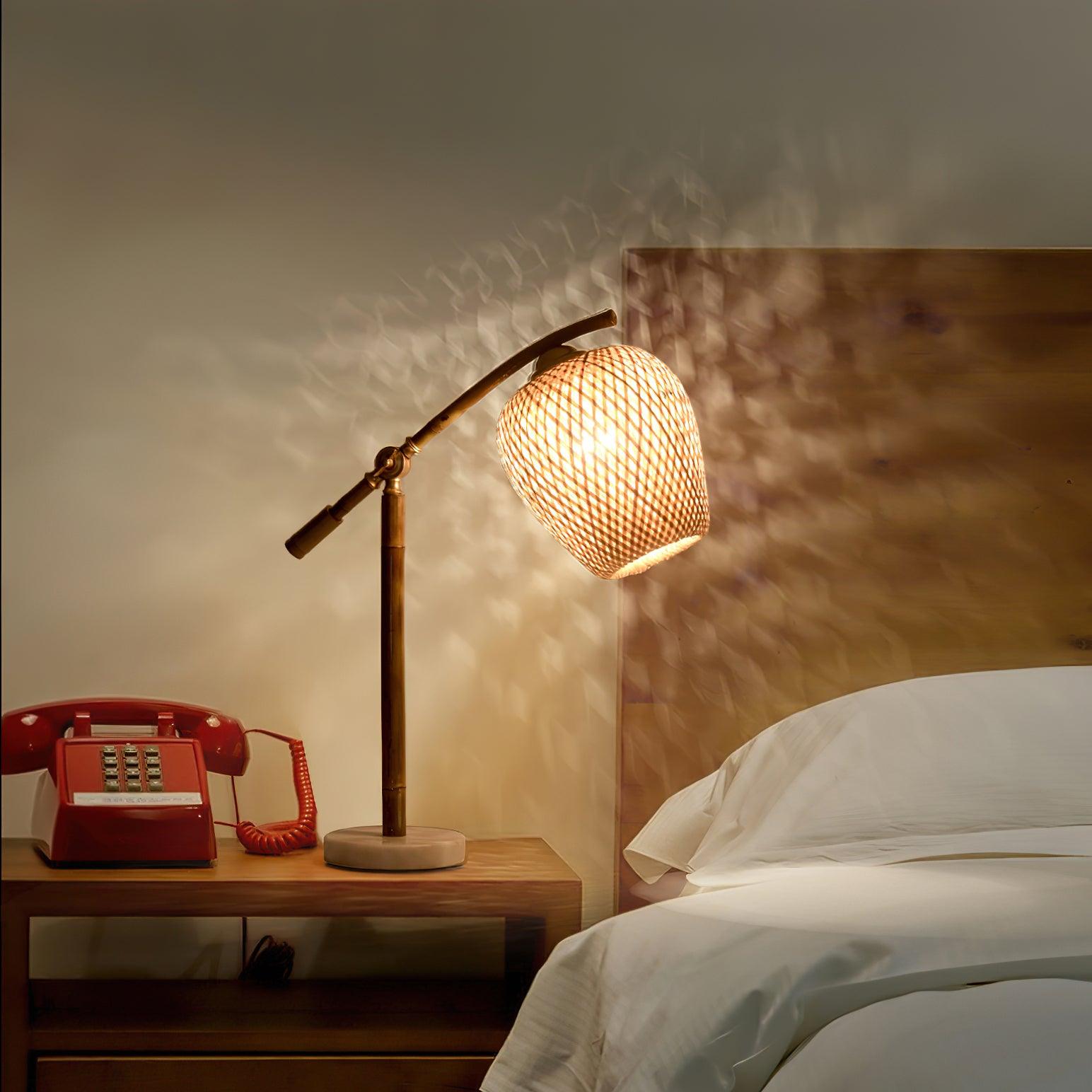 Zanell Bamboo Zen Table Lamp