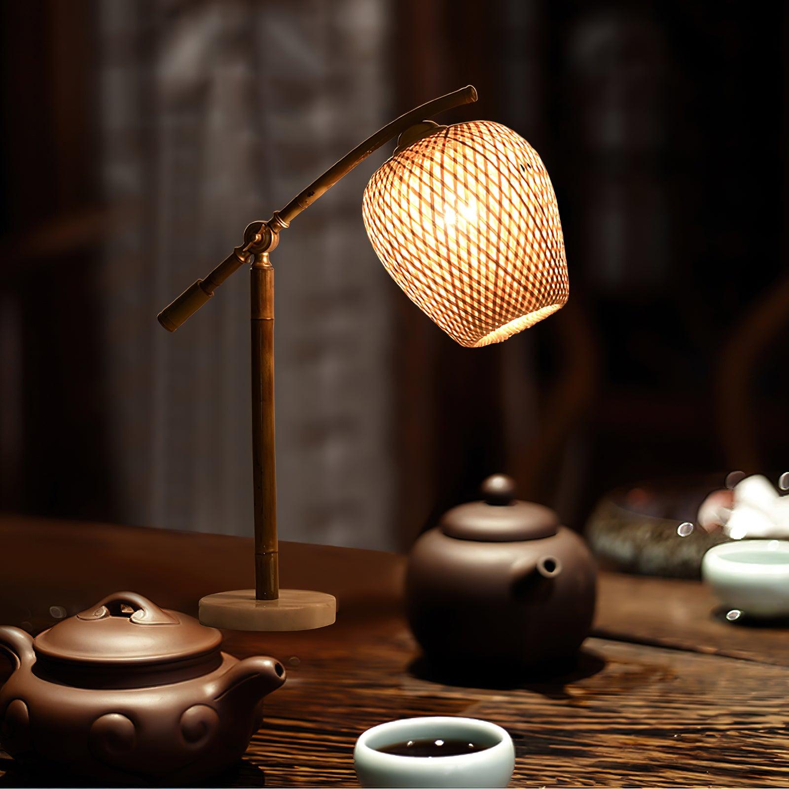 Zanell Bamboo Zen Table Lamp
