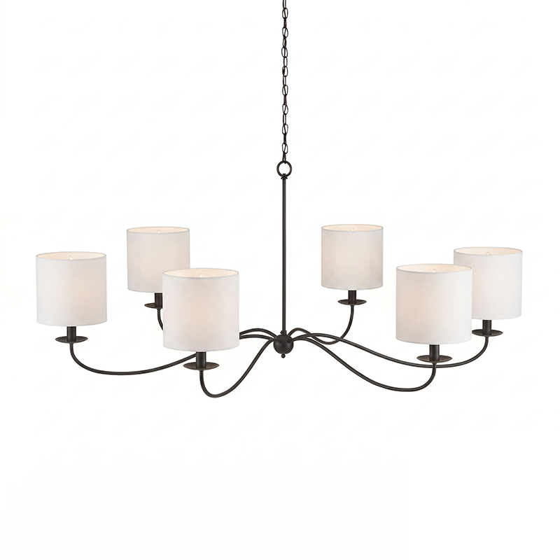 Calderview Iron Chandelier