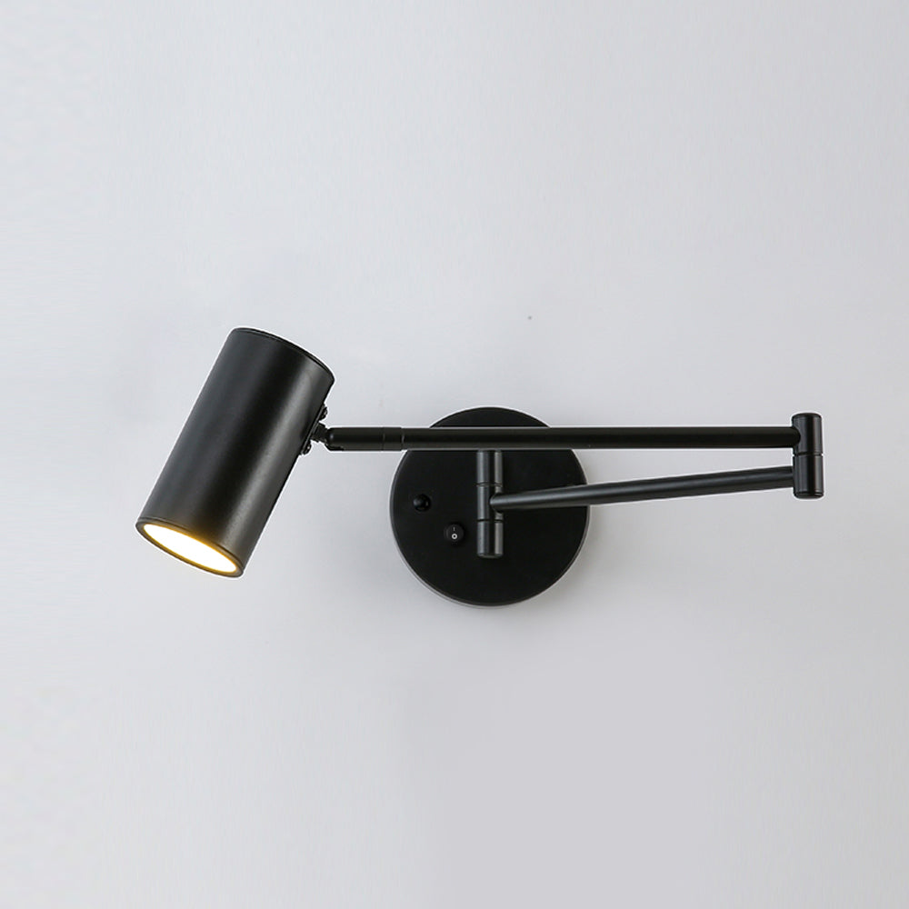 Auraelle Wall Sconce Brass Swing Arm Adjustable