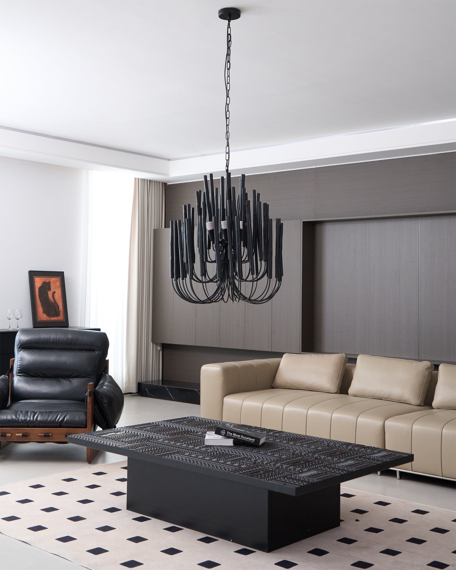 Ravenborne Wood Chandelier