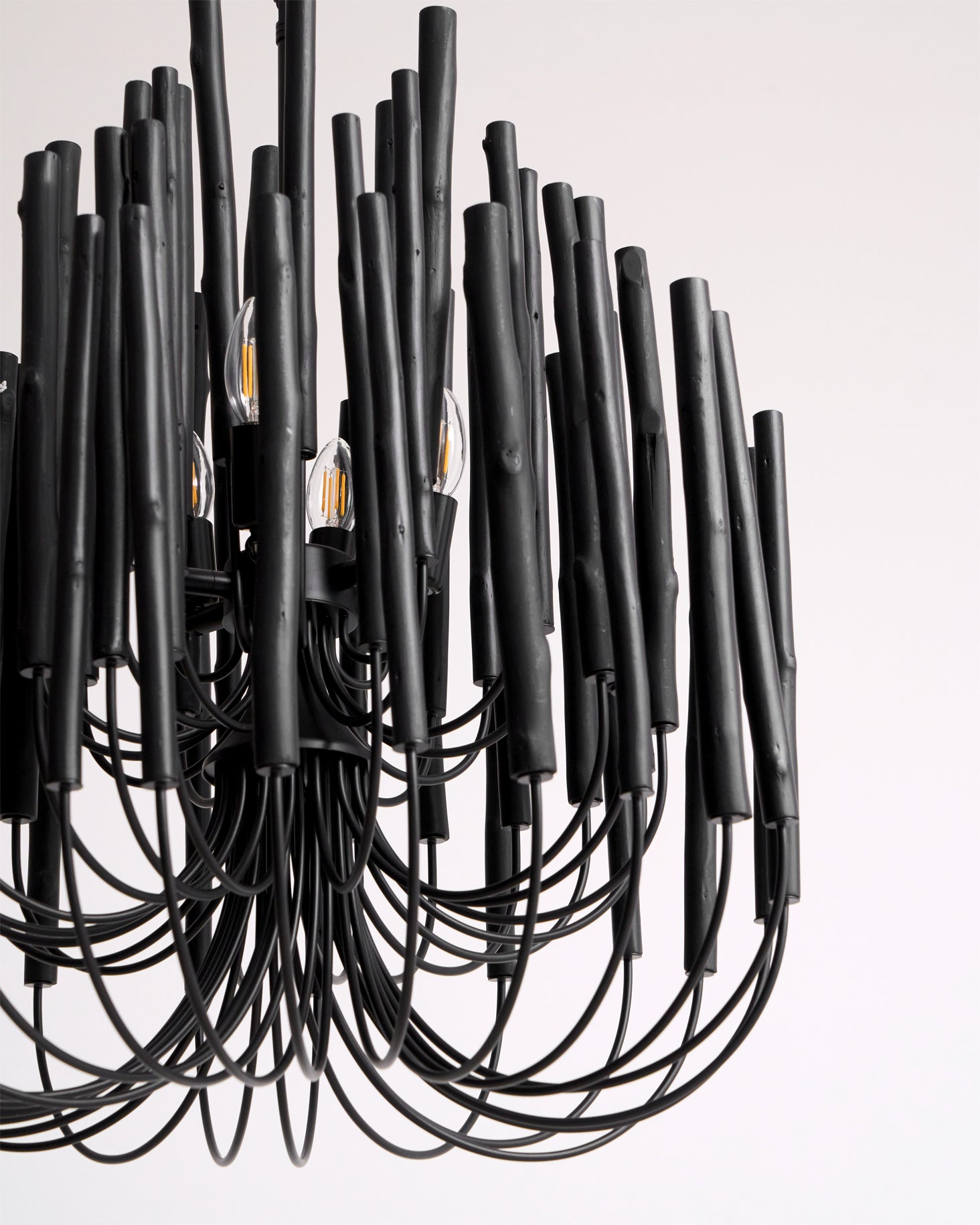 Nyphaiel Postmodern Luxury Wood Chandelier