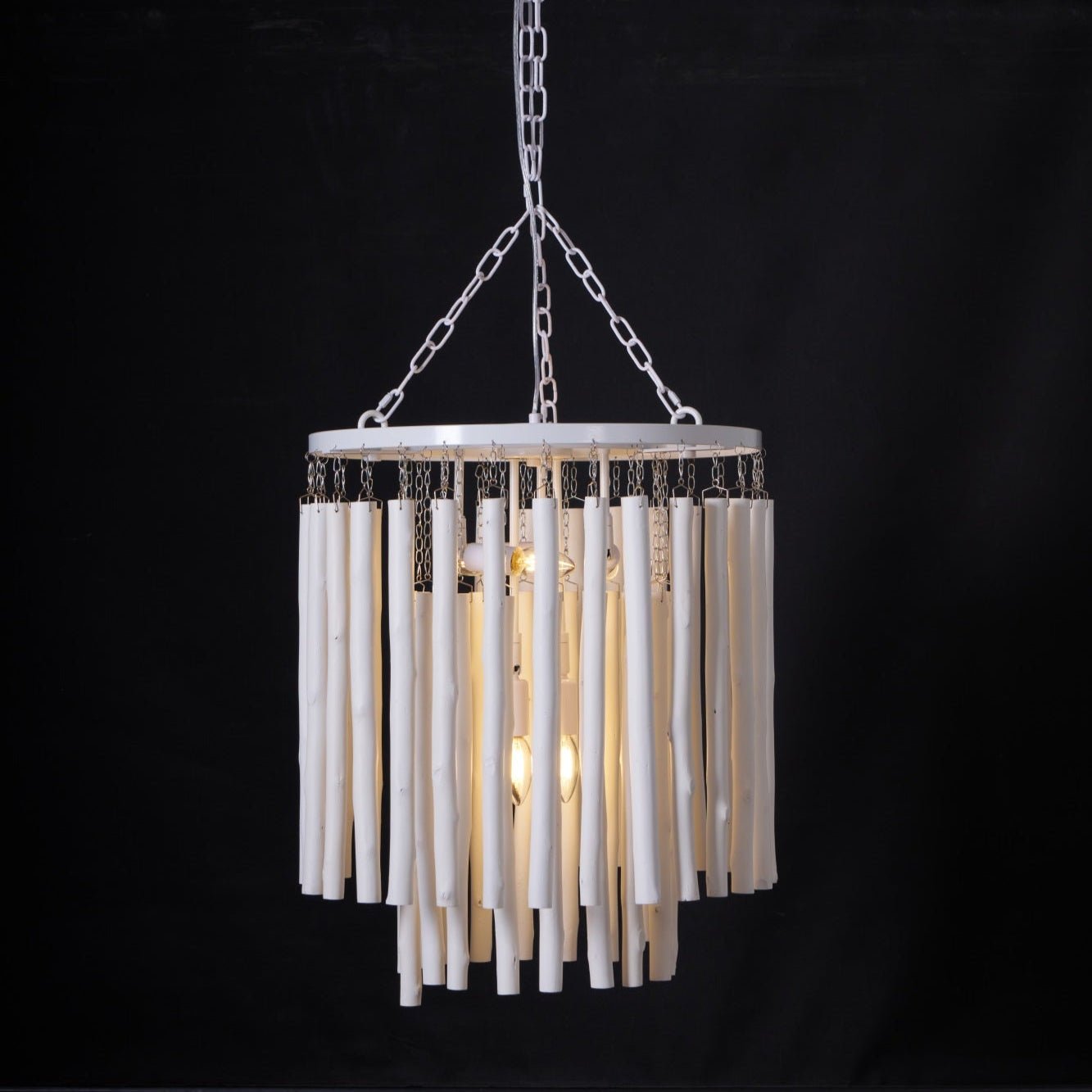 Nyphaiel Postmodern Luxury Wood Chandelier