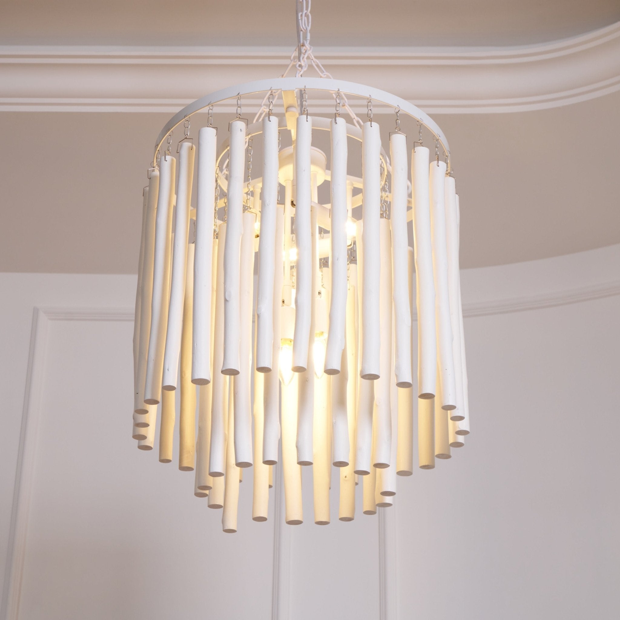 Nyphaiel Postmodern Luxury Wood Chandelier