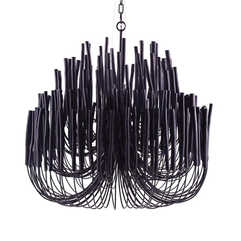 Nyphaiel Postmodern Luxury Wood Chandelier