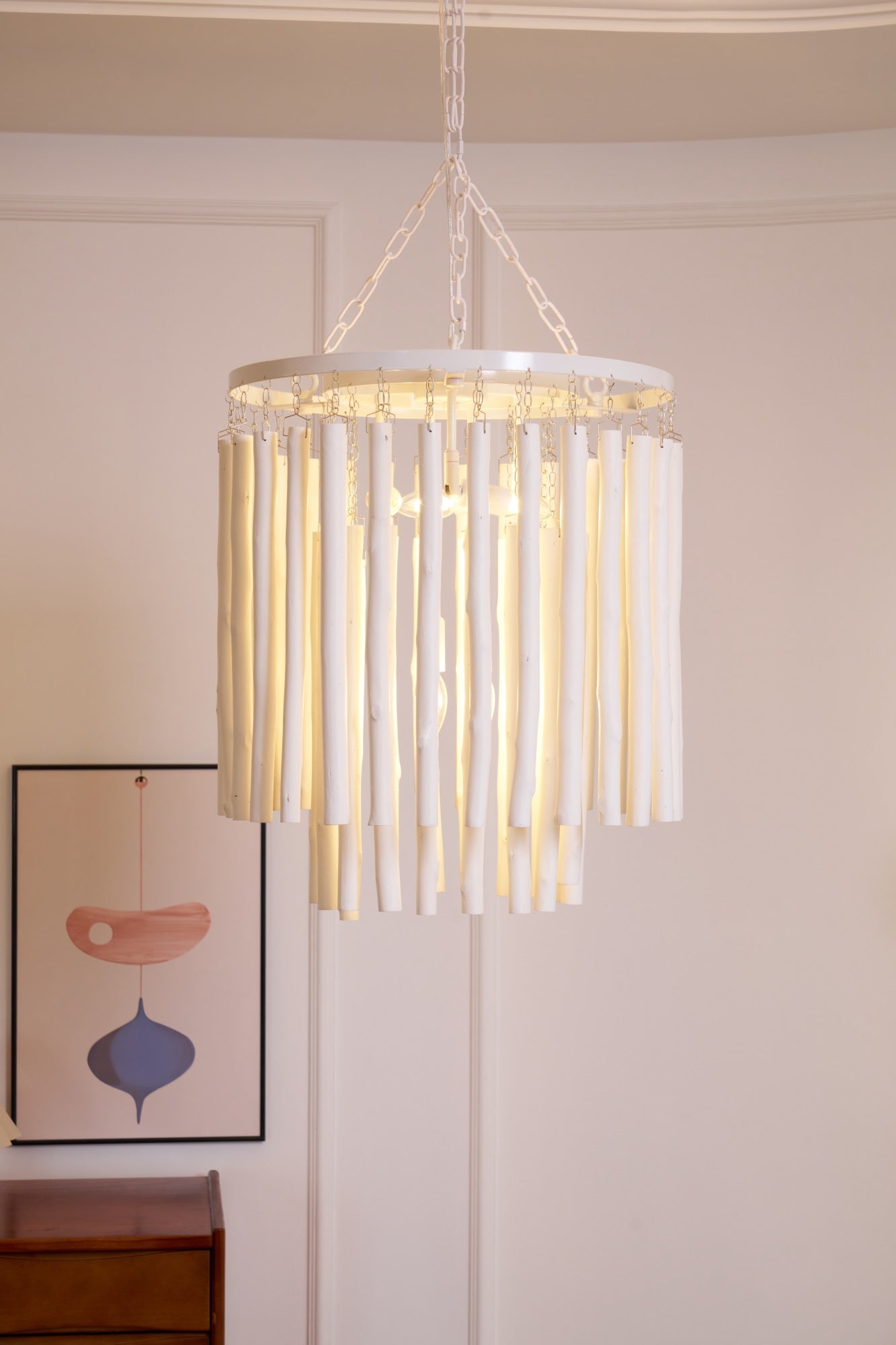 Ravenborne Wood Chandelier